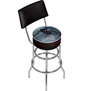 Trademark Global Honda 31 Swivel Bar Stool Trademark Global Honda 31 Swivel Bar Stool