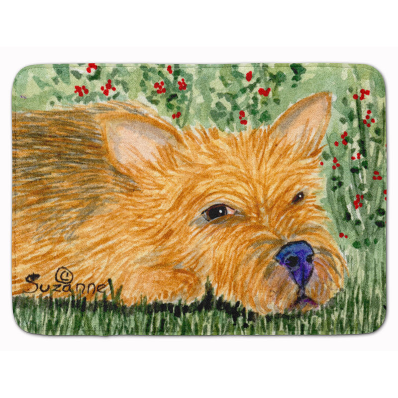 East Urban Home Norwich Terrier Memory Foam Bath Rug Wayfair