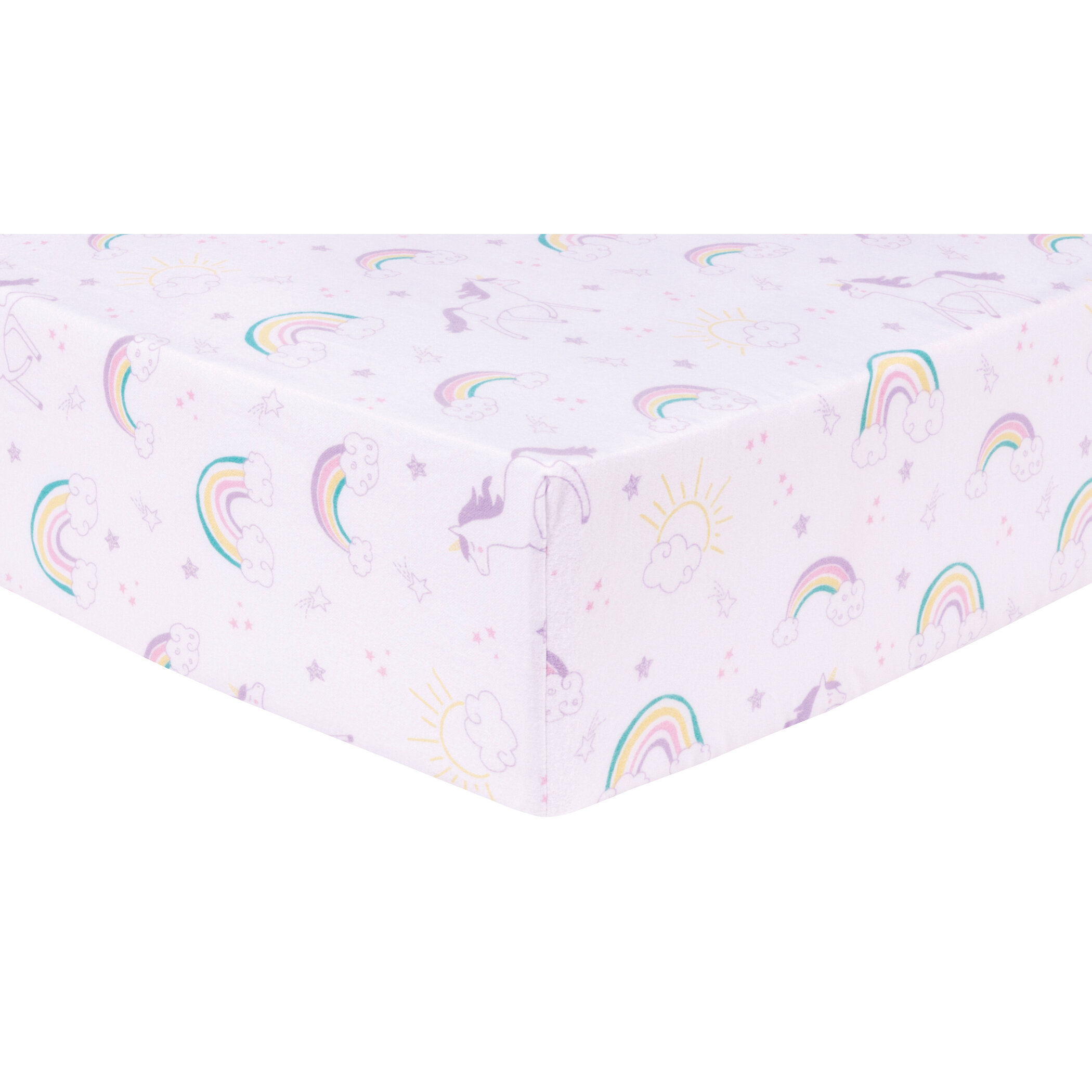 unicorn crib sheet