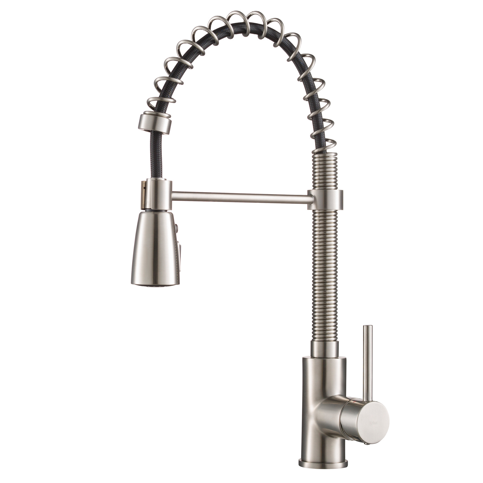 Pull Down Single Handle Kitchen Faucet Reviews AllModern