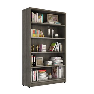 Gibney 5-Shelf Wood Standard Bookcase By Latitude Run