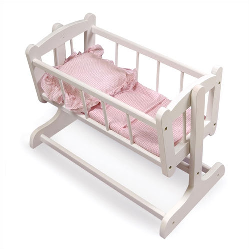 badger basket doll crib with cabinet