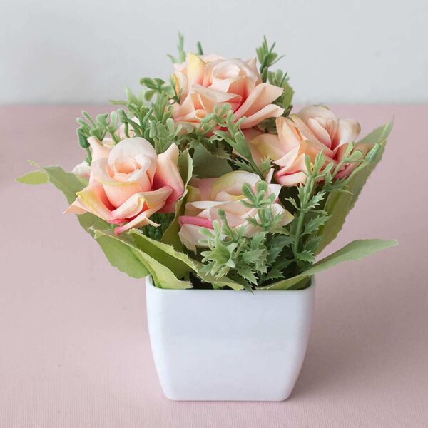 Vase for Flowers Green Plant Wedding Flowerpot Decoration Home Office Desk Vase Flower Basket Floor Vase Size : L