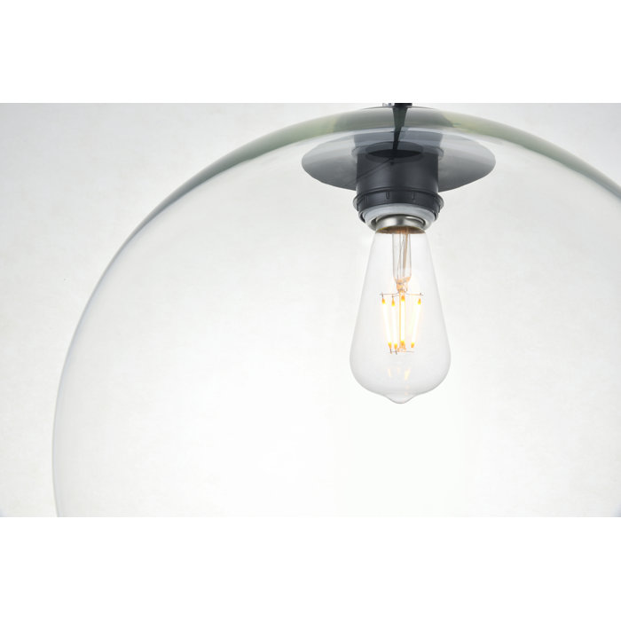 Yearwood 1 Light Single Globe Pendant Yearwood 1 Light Single Globe Pendant