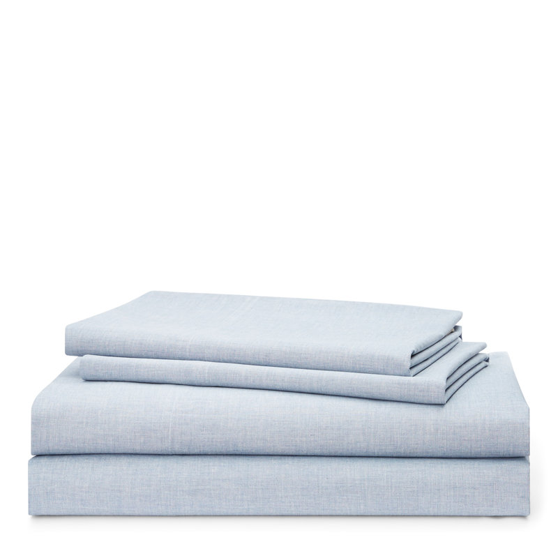 chambray sheets wayfair chambray sheets