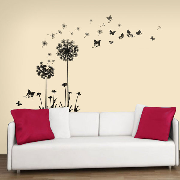 dandelion decal | wayfair