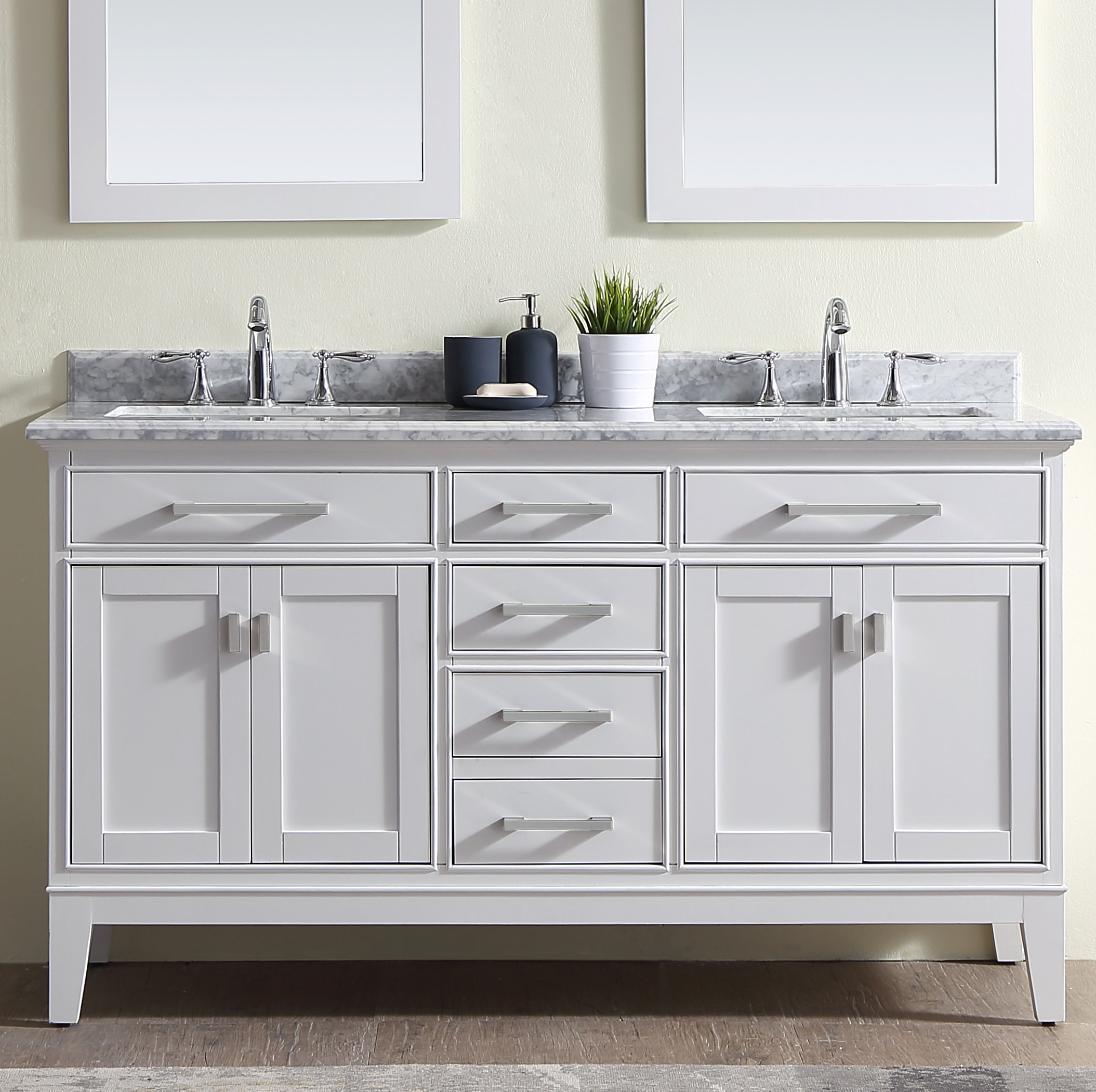 Arminta 60 Double Bathroom Vanity Set Reviews Joss Main