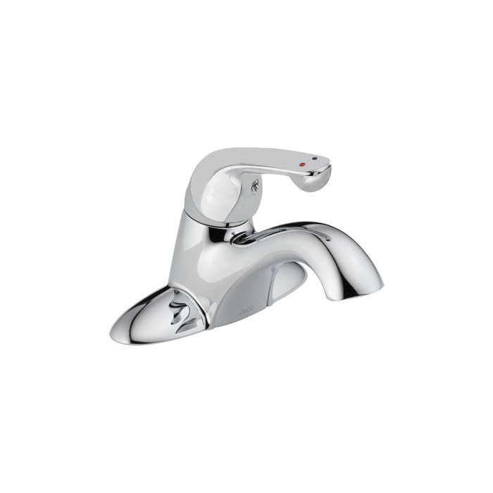 Delta S Centerset Standard Bathroom Faucet With Diamond Seal