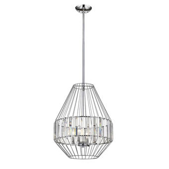 Millwood Pines Arwen Mule Deer 4 Light Shaded Classic Traditional Chandelier Wayfair