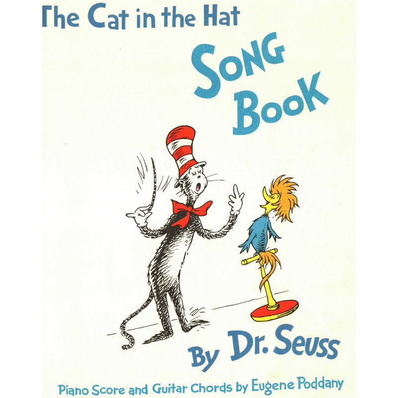 Booth Williams The Cat In The Hat Song Book By Dr Seuss Authentic Decorative Book Wayfair