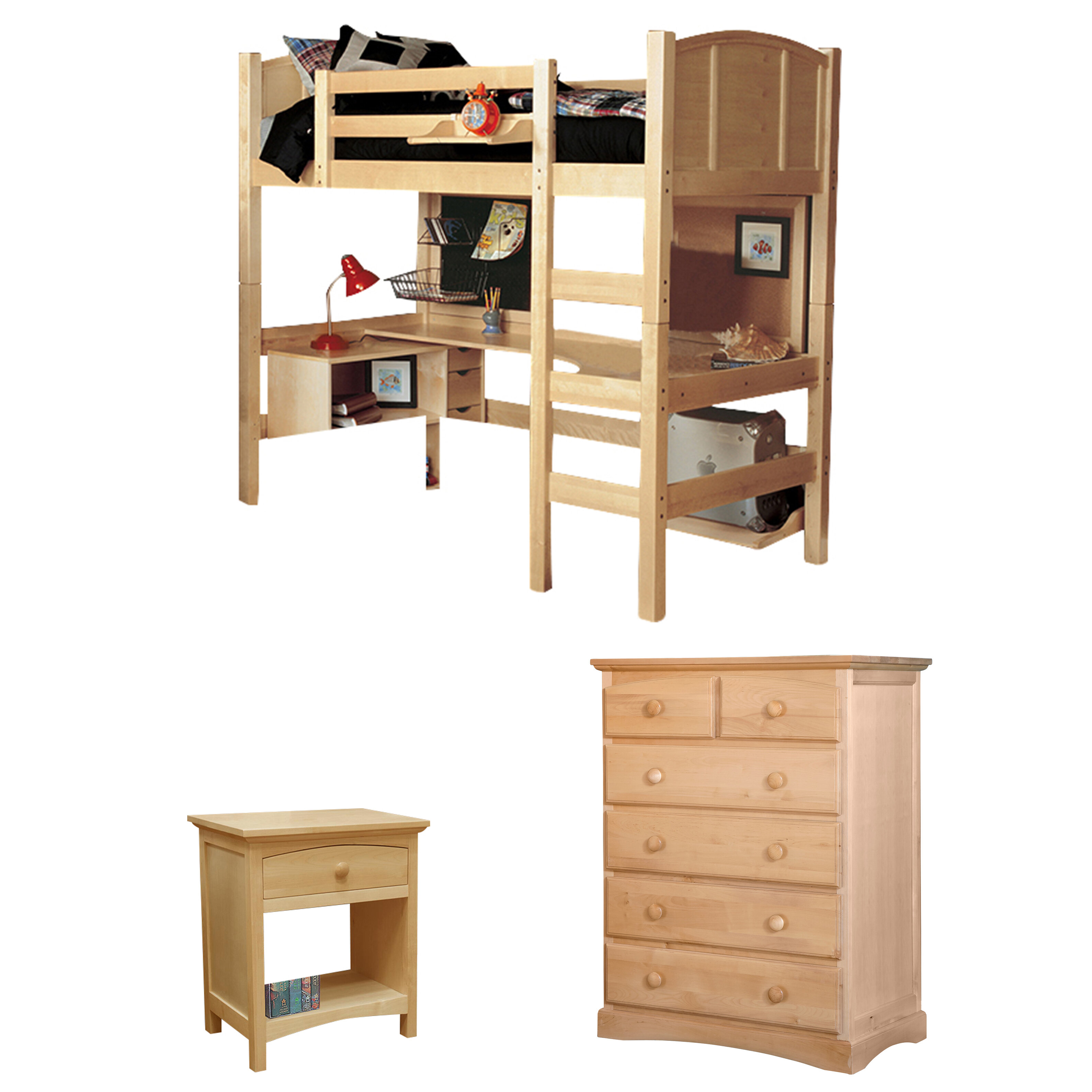 loft bed bedroom sets