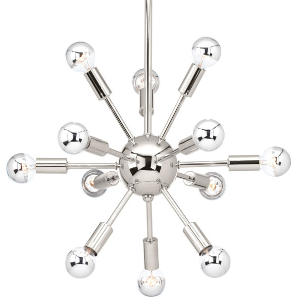 Zimmerman 12 Light Chandelier Reviews Allmodern