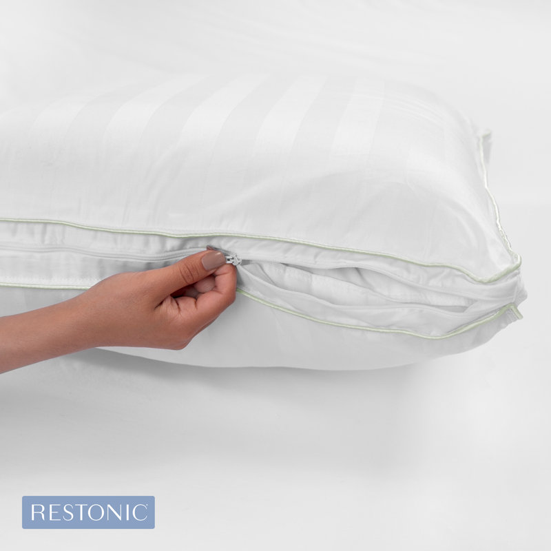 Restonic Adjustable Comfort Care Memory Foam Fiber Standard
