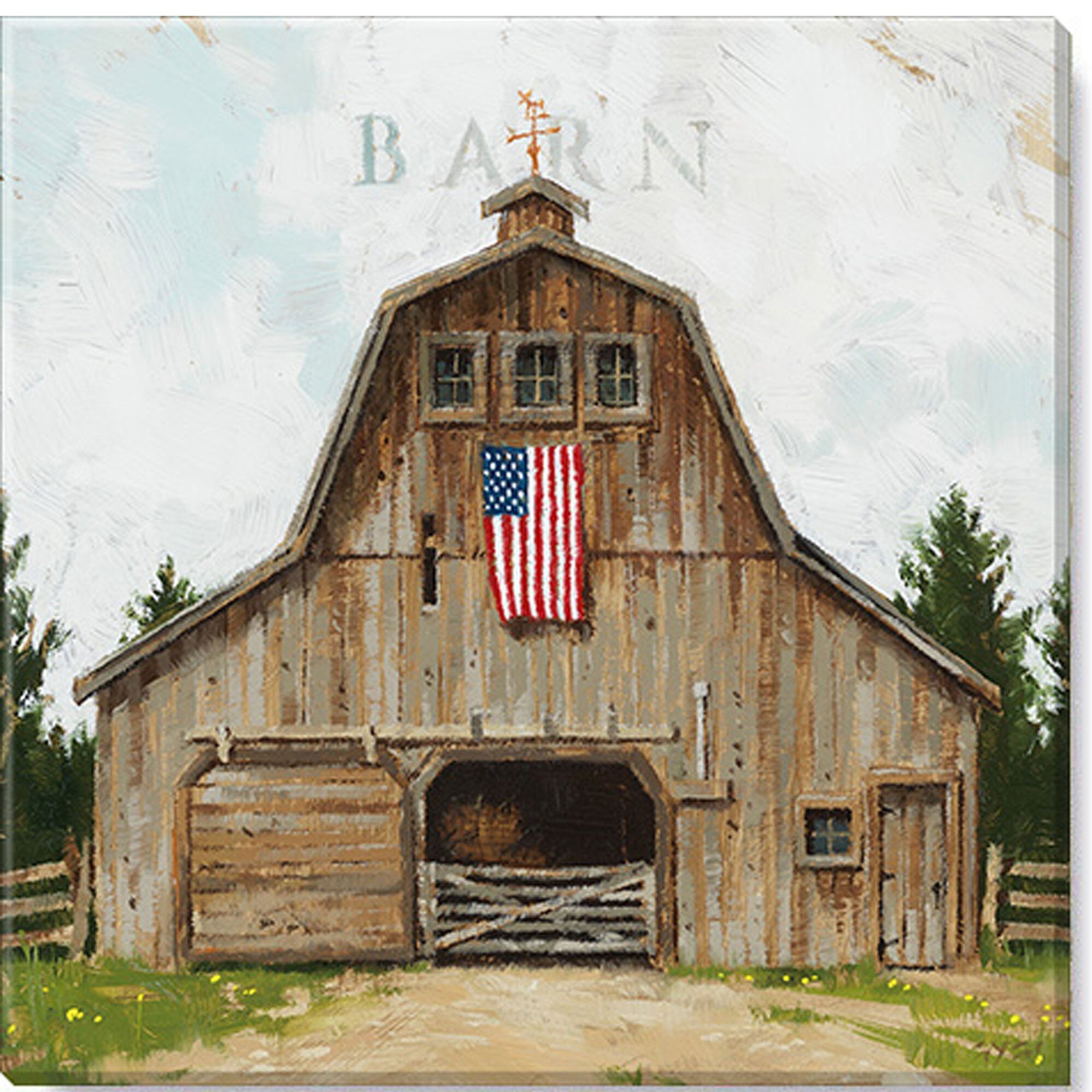 Darren Gygi Home Collection Wood Barn Giclee Wall Art by Darren Gygi ...