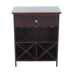 Go to store & view more images Homestyle Collection 8 Bottle Floor Wine Cabinet