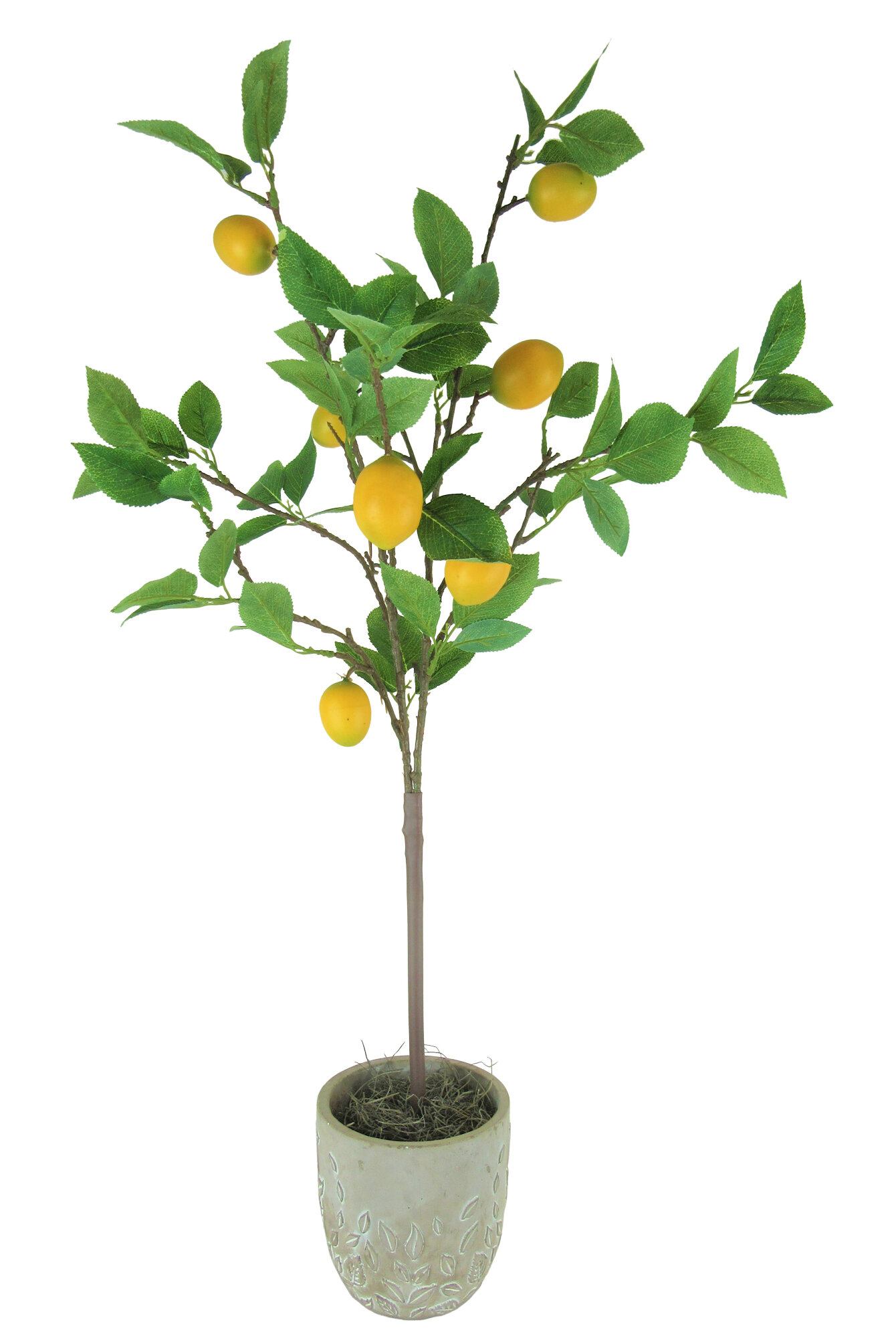 Rosalind Wheeler 32 Artificial Lemon Tree In Pot Reviews Wayfair