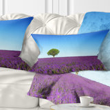 Lavender Lumbar Pillow Wayfair