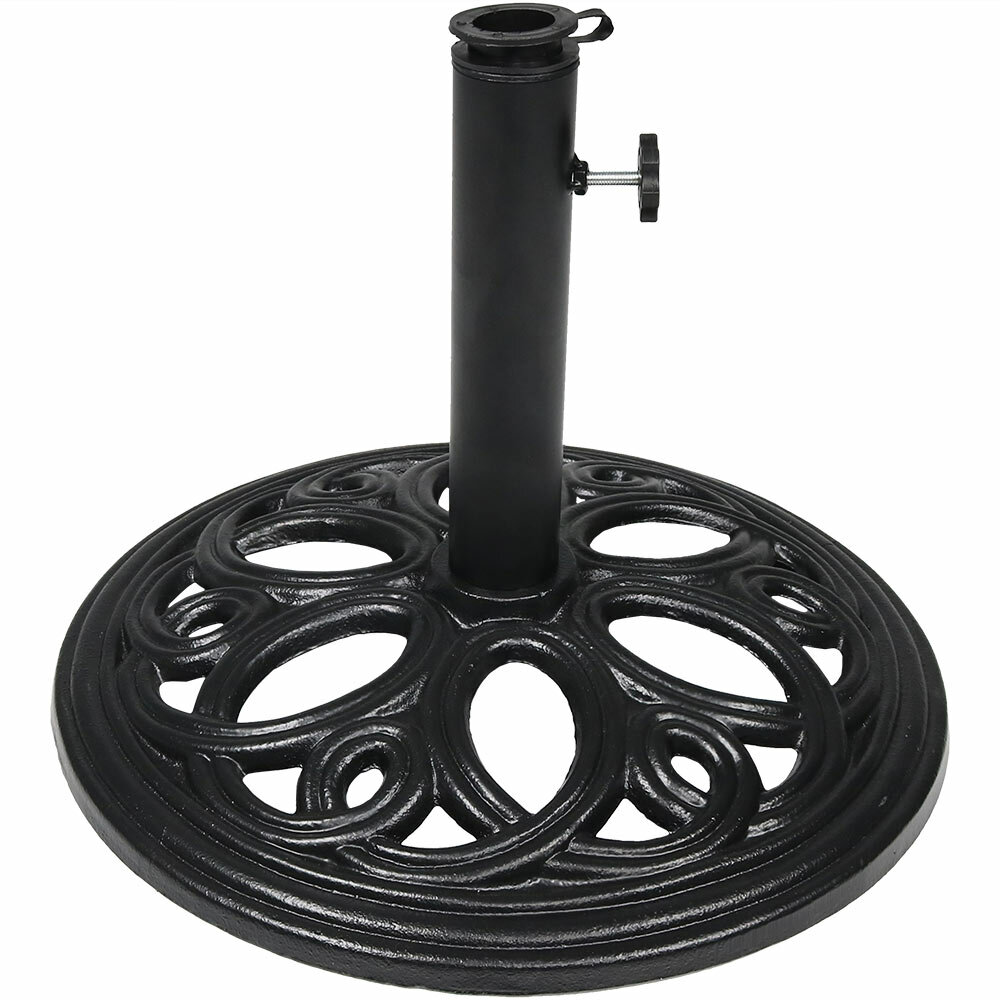 Montenegro Heavy Duty Outdoor Patio Cast Iron Free Standing Base Umbrella Base Reviews Allmodern