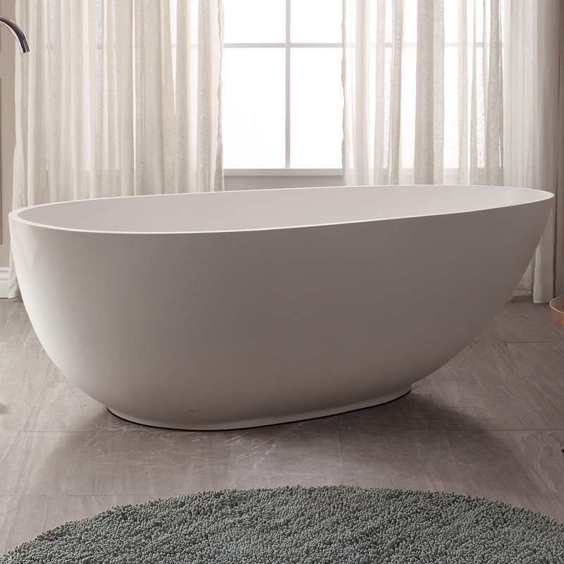 ABT1512-GL VersaStone 67" H x 34" W Soaking Bathtub