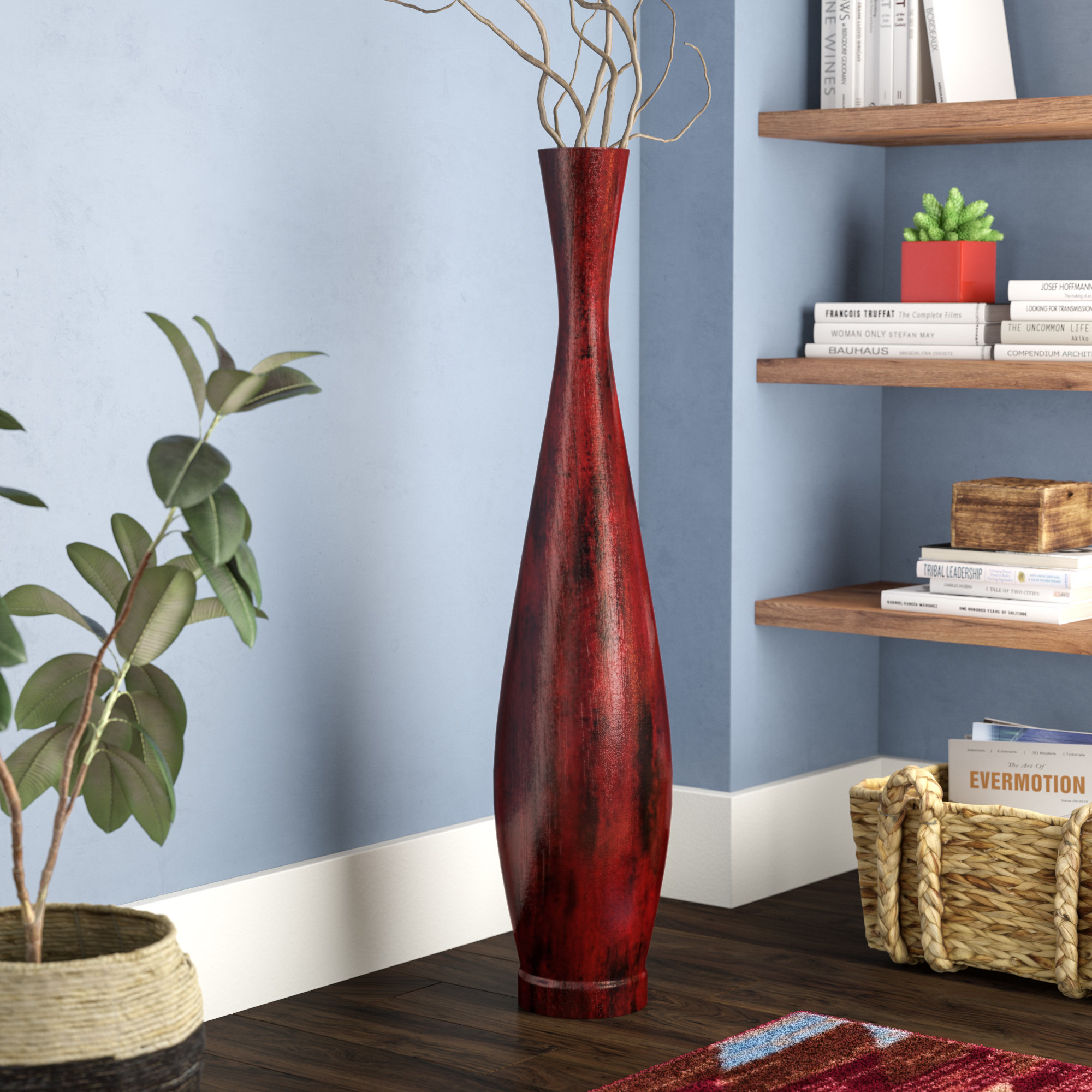 World Menagerie Handmade Floor Vase & Reviews Wayfair