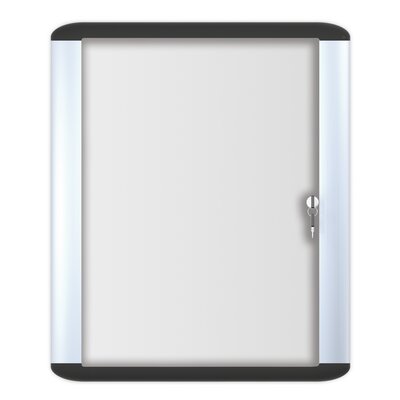 Enclosed Cabinet Whiteboard 48 X 39 Mastervision