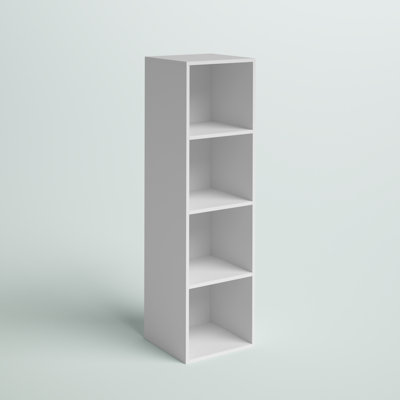 Idlewild 82.5'' H Standard Bookcase, 7-Tier Open Bookcase, Home Library Bookcase