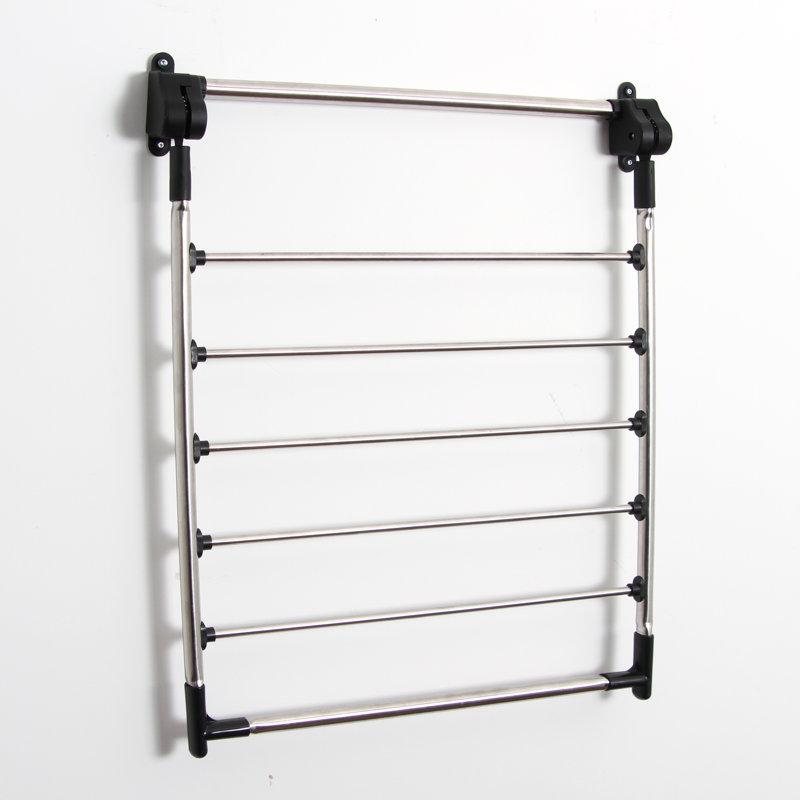 Rebrilliant Greenway Indoor Wall Mount Drying Rack Reviews Wayfair Greenway Indoor Wall Mount Drying Rack