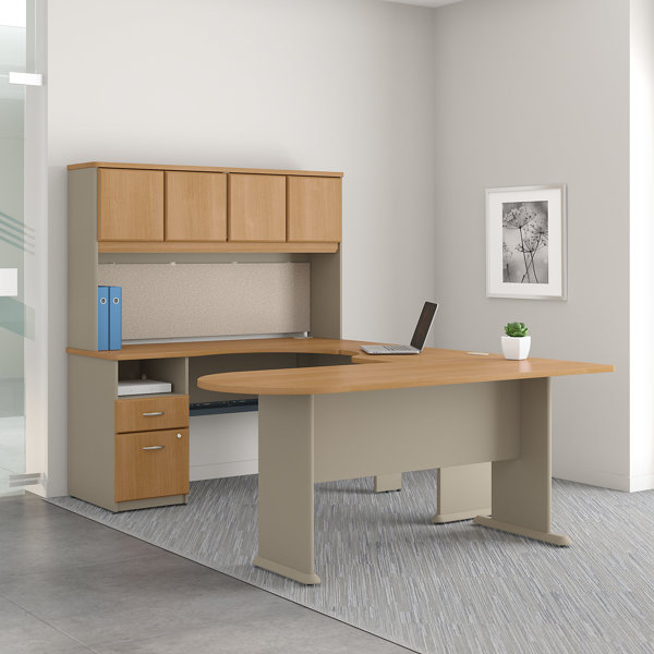 Bush Business Furniture Series A U Shaped Desk Office Suite & Reviews