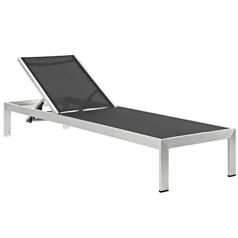 Contemporary Outdoor Patio Reclining Chaise Lounge Reviews Allmodern Put the perfect finishing touches on your patio with matching sets and accessories from frontgate. allmodern