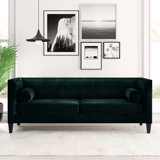 Modern Contemporary Emerald Green Velvet Curtains Allmodern