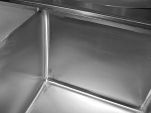 FS-2-1524-24RL 78" x 29.5" Free Standing Service Sink