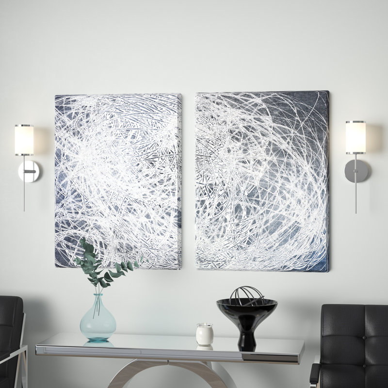 Orren Ellis Denim Threads I Ii By Norman Wyatt Jr 2 Piece Wrapped Canvas Print Set Reviews Wayfair