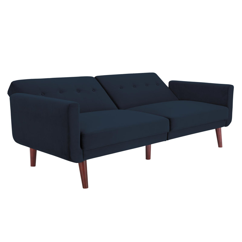 Jules Modern Velvet Convertible Sofa