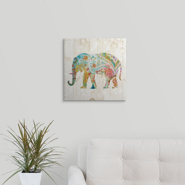Boho Paisley II Crop Giclee Stretched Canvas Artwork 24 x 32 Global Gallery Danhui NAI Boho Paisley II Crop Giclee Stretched Canvas Artwork 24 x 32 Global Gallery Danhui NAI