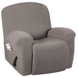 Details about   Easy Going Stretch Slip Cover Dark Gray Recliner