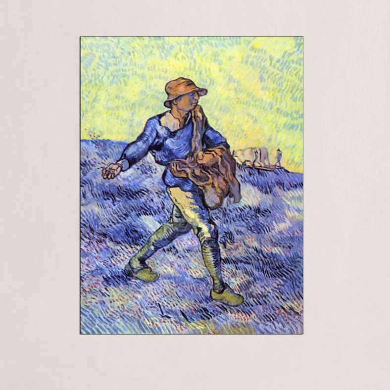 Rosalind Wheeler The Sower I By Vincent Van Gogh Painting Print