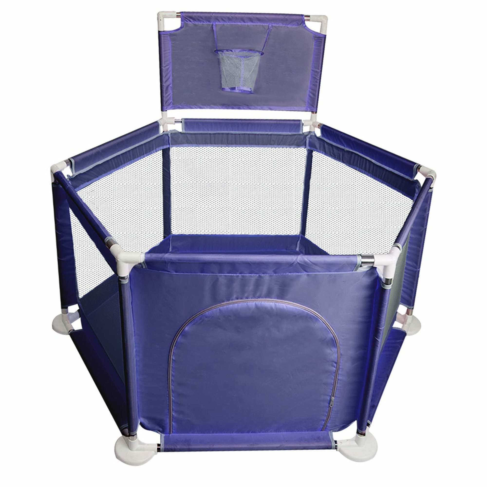 blue baby gate