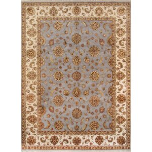 Agra Hand-Knotted Area Rug