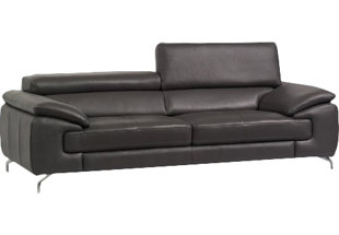 Modern Contemporary Dark Grey Leather Sofa Allmodern Search Results For Dark Grey Leather Sofa