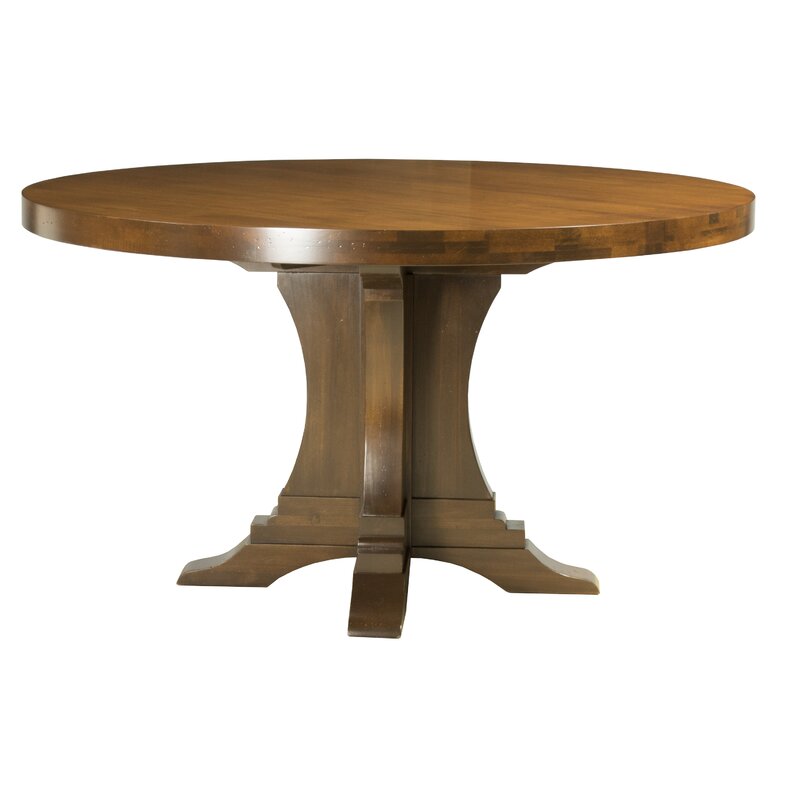 Darby Home Co Geneve Extendable Maple Solid Wood Dining Table | Wayfair