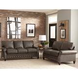 Jacey 2 Piece Leather Living Room Set by 17 Stories