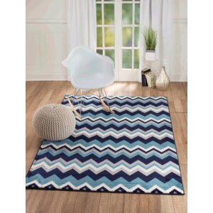 Bernal Navy Blue Area Rug