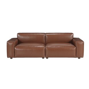 Bobby Berk Upholstered Olafur 2 Piece Modular Sofa Sectional By A.R.T. Furniture In , Brown By Bobby Berk + A.R.T. Furniture