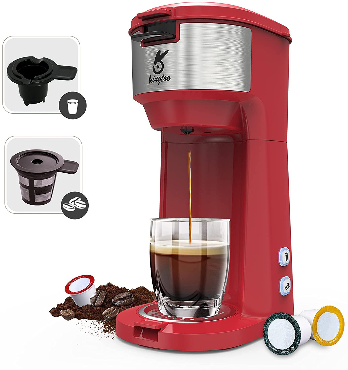 AVALONA Single Serve Coffee Maker 