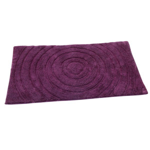 Felipe 100% Cotton Echo Spray Latex Back Bath Rug