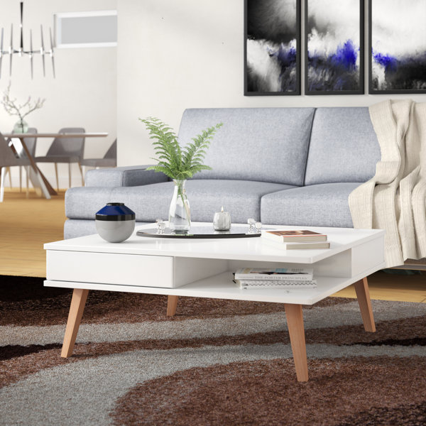 Couchtisch ALVARENGA von CASTLETON HOME Weiß