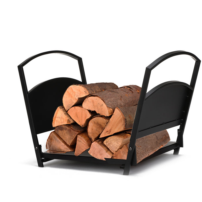 Mind Reader Fireplace Indoor Outdoor Firewood Log Rack Wayfair Ca