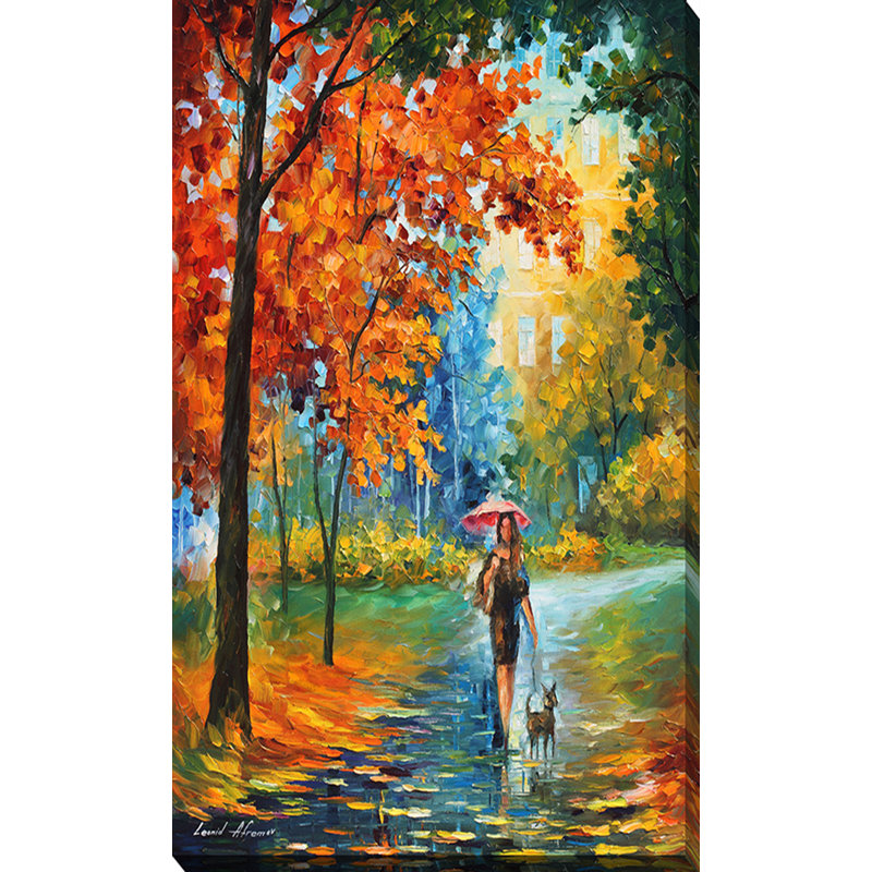 Pictureperfectinternational Intriguing Autumn By Leonid Afremov Painting Print On Wrapped Canvas Wayfair A canvas painting, also known as a stretched canvas or canvas art, is the result of an. intriguing autumn by leonid afremov painting print on wrapped canvas