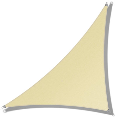( different color ) Colourtree Customize Triangle 260 GSM Super Ring Heavy Duty Sun Shade Sail
