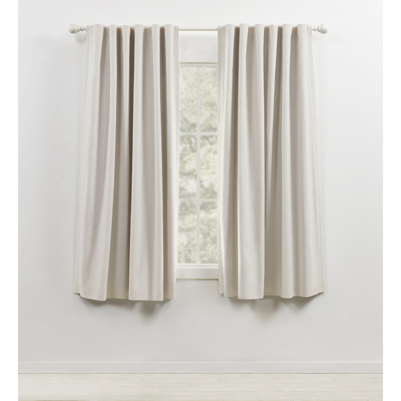 Lauren Ralph Lauren Sallie Blackout Cotton Linen Blend Curtain